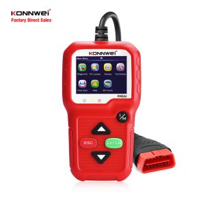China Fault Code OBD2 O2 Sensor Auto Diagnostic Tool KONNWEI KW680 with 2.4inch LCD Screen on sale