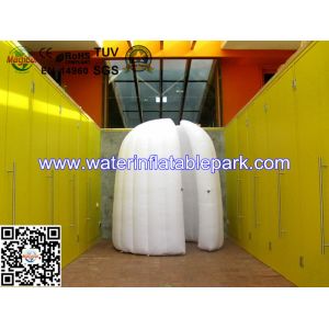 Wholesale Commercial Beautiful Inflatable Lighting Tent / Bubble Camping Tent With LED from china suppliers