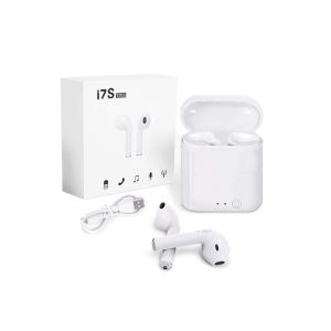 Portable TWS Bluetooth Headphones Twins Wireless Earbuds Double Earpiece