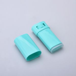 Empty Smooth Surface Plastic Deodorant Tubes Customized Packaging Iso9001