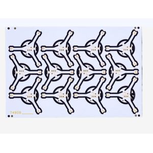 ODM Rigid Polyimide PCB Led Light Circuit Board Manufacturing Immersion Silver