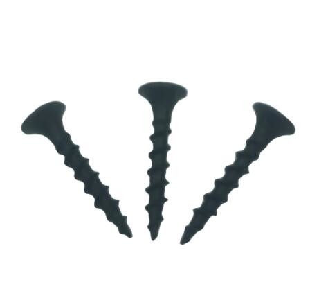 Quality 1/6 Phillips Bugle Head Fine Thread Coarse Thread Gypsum Black Phosphated Drywall Nuts Screws for sale