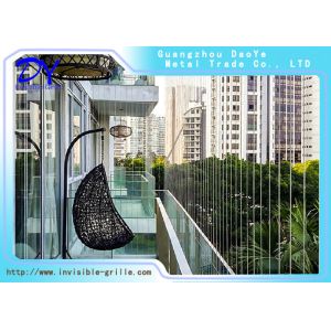 Balcony Invisible Grille crafted to provide safety solutions that integrate