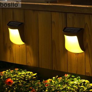 3000K Solar Pathway Lights Customized Wall Mounted Solar Lamp