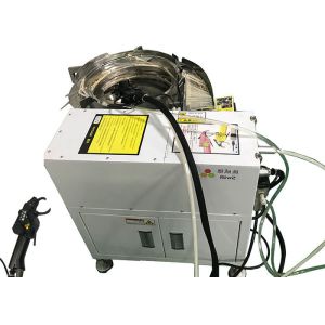 China Adjustable 70N 80N Automatic Cable Tying Machine With Wheels on sale