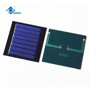China 4V Customized Epoxy Solar Panels ZW-5754 Epoxy Adhesive Solar Panel Charger 0.25W Solar Energy Panels on sale