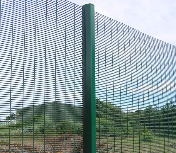 358 Anti Climb Welded Wire Mesh Fencing Panels , Steel Security Fence Panels For
