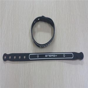 China custom design silicone/soft pvc/rubber silicone wrist band for decoration /promotion on sale