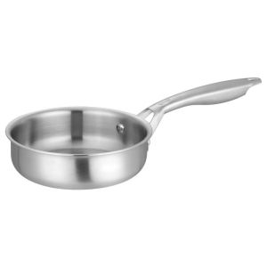 Good Quality Cookware 16 CM Mini Pans Eggs Cooking Fry Pans 18/8 Stainless Steel