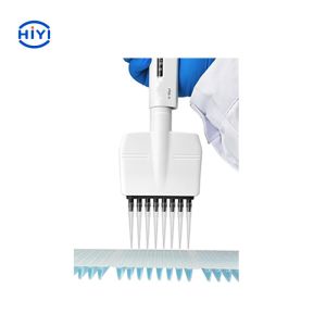 8 Channel Volume Adjustable Pipette Mechanical 0.5ul To 300ul