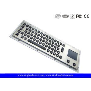 Wholesale Customizable Illuminated Metal Keyboard High Resistant With Integrated Touchpad from china suppliers
