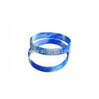 China Factory Custom Color Logo Brand Rubber Bracelet Silicone Wristband for sale