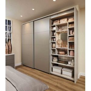 Pop Style Luxury Custom Storage Bedroom Wardrobe in Modern Design with PANEL
