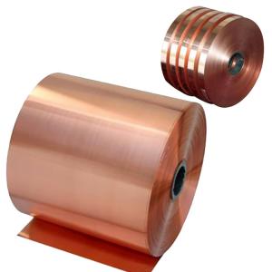 China Making Cast Resin Metal Foil Roll Transformer OFC Pure Copper Foil Roll 1000mm on sale