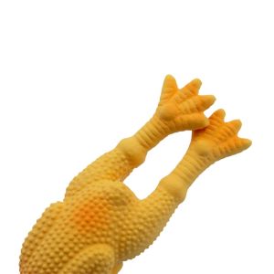 Dog Playing 22.5cm Color Drawing Fluffy Rubber Squeaky Dog Ball