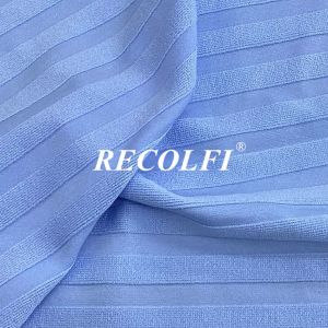 100cm Width Activewear Fabric Interlock Knit Stretchy Customized Pattern