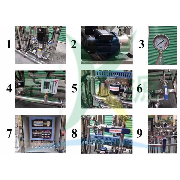 1000LPH SS Automatic RO System Water Treatment Plant For Mineral Drinking Water