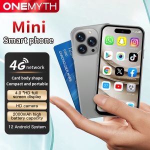 2GB+16GB Android 12 Play Store M17 Pro Mini Smartphone 4G Dual SIM 4.0'' HD Full