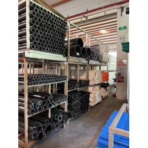 White Black POM ELS Tube Engineering Plastic Material Custom