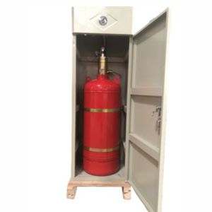 Red Automatic FM200 Cabinet System Easy Advanced Fire Suppression For Industrial