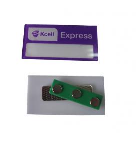 Wholesale custom engraved magnetic badges staff name tags nurse plastic name tag supplier from china suppliers