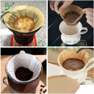 Degradable Food Grade Kraft Paper Roll 20gsm - 50gsm for Coffee Filtering