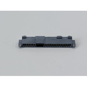 SAS 29P Wire Solder Female Cable Connector with Positioning Peg and Bump, 1.27mm