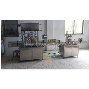 Double Nozzles Automatic Mineral Water Bottle Automatic Soap Filler Detergent