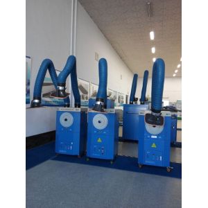 Industrial portable welding fume extractor for dust extraction in the welding