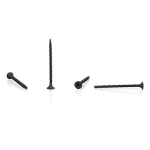 75mm Carbon Steel Self Tapping Drywall Screws Zinc Plated Two Threads
