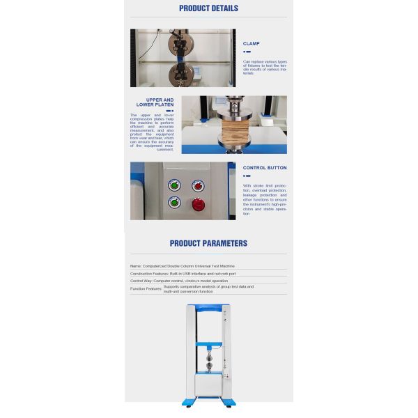 Tensile Test Machine Close-up