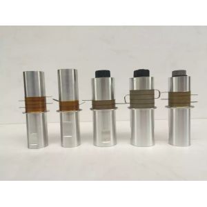 High Efficiency 20 Khz Ultrasonic Transducer , PZT 8 Ultrasonic Vibration