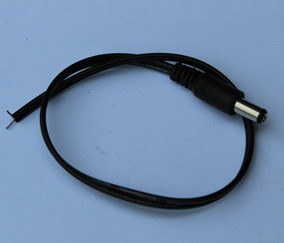 Laptop DC Cable 12V DC Power Adapter Cord With 5.5*2.5MM Flat Black Red Wire