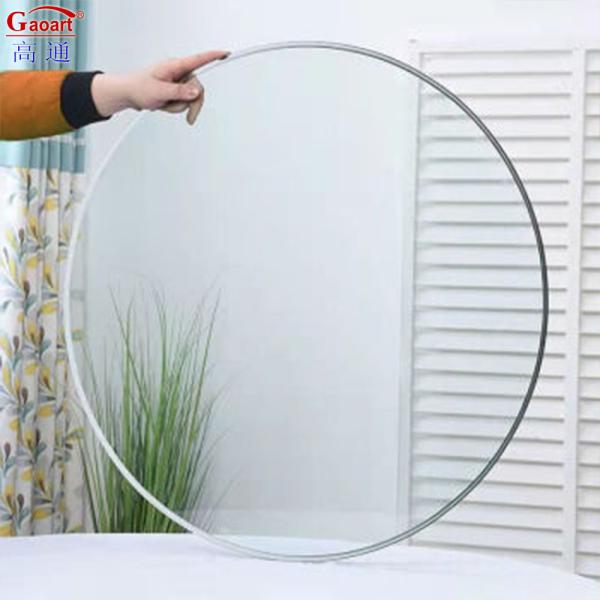 Solid Structure Customised Fire Processed Tempered Reflective Glass for Cabinet Tablet