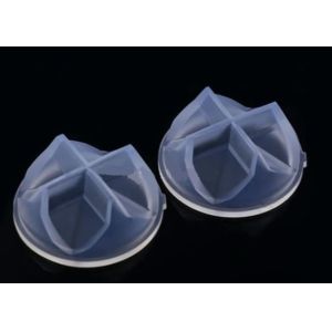 Leak Proof High Elasticity 9.8mm Cross Slit Valve Medical Silicone Rubber