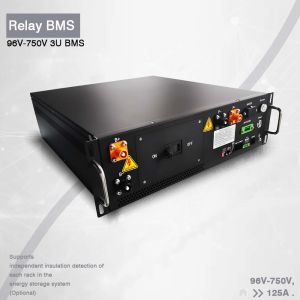 China High Voltage BMS 192S614.4V 125A Energy Storage Solution LFP System BMS Battery Management System for LTO NMC LFP HV Lithium Battery Pack Battery Rack on sale