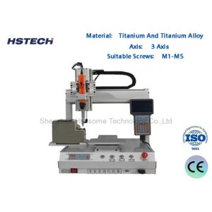 Wholesale Step Motor Photoelectric Switch Screw Locking / Fastening Machine With 3 Axis HS-SL331 from china suppliers