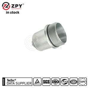 ZPY 02E305045L Oil Filter Housing Cover Full Aluminum For Audi A4 B8 B9 S4 A5 F5