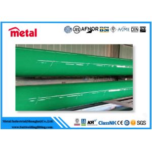 SCH80 API 5L X42 MS PSL2 Coated ERW Carbon Steel Pipe Plain Beveled