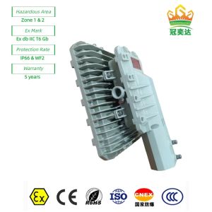 ATEX rated ExProof Street LED Lights WF2 IP66 CREE beads For Zone 1 Oilfield