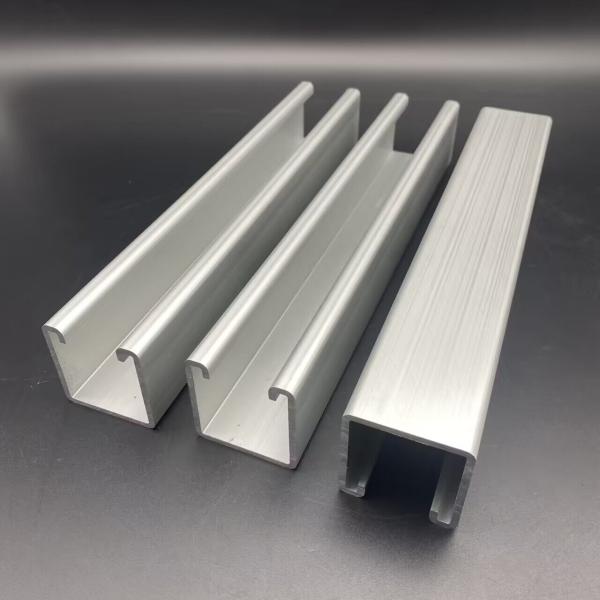 Quality Solar Mounting Rails 41x41 41x21 Aluminum Channel Strut for sale