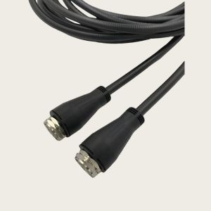 1/2 Super Flex Jumper With Interface Types 7-16 DIN Male And 4.3-10 Male With