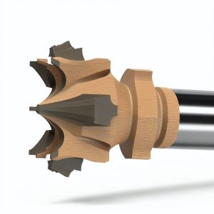 2 Flute Wooden Molding Bit For Customized OBM Support And CNC Machines