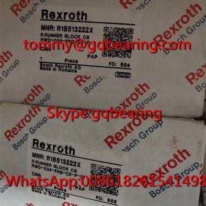 Rexroth R185133110 Roller Rail Runner Block Bosch R185133110 Linear Bearing