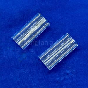 Customized High Purity Transparent Polished Clear Glass Tube Furnace