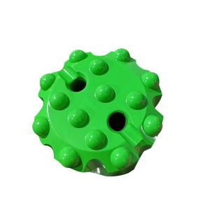 T51 89mm Button Drill Bit Tungsten Carbide / 14 Buttons Threaded