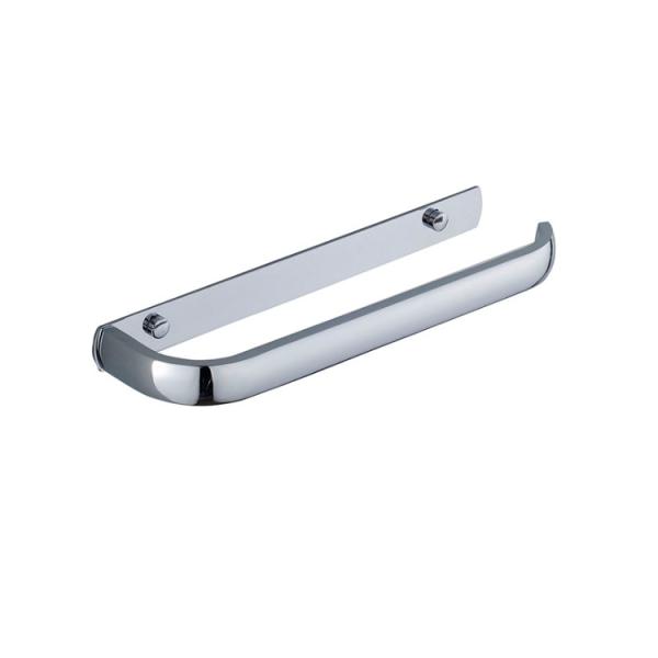 Quality 19mm Towel Rack Shelf Chrome Wall Mounted Towel Rail Corner Shelf for sale