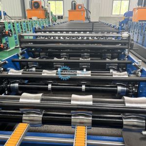 Wholesale Cameroon Popular Color Steel Roof Sheet Profile Double Layer Roof Roll Forming Machine from china suppliers