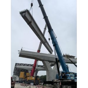 2019 Sany Used SAC3000 Crane Has An 80m Main Boom, A 42m Jib, And A 100-Ton
