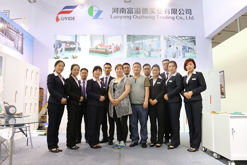 four door steel cabinet locker FYD-G004,H1850XW380XD450mm, white color, CRS Material